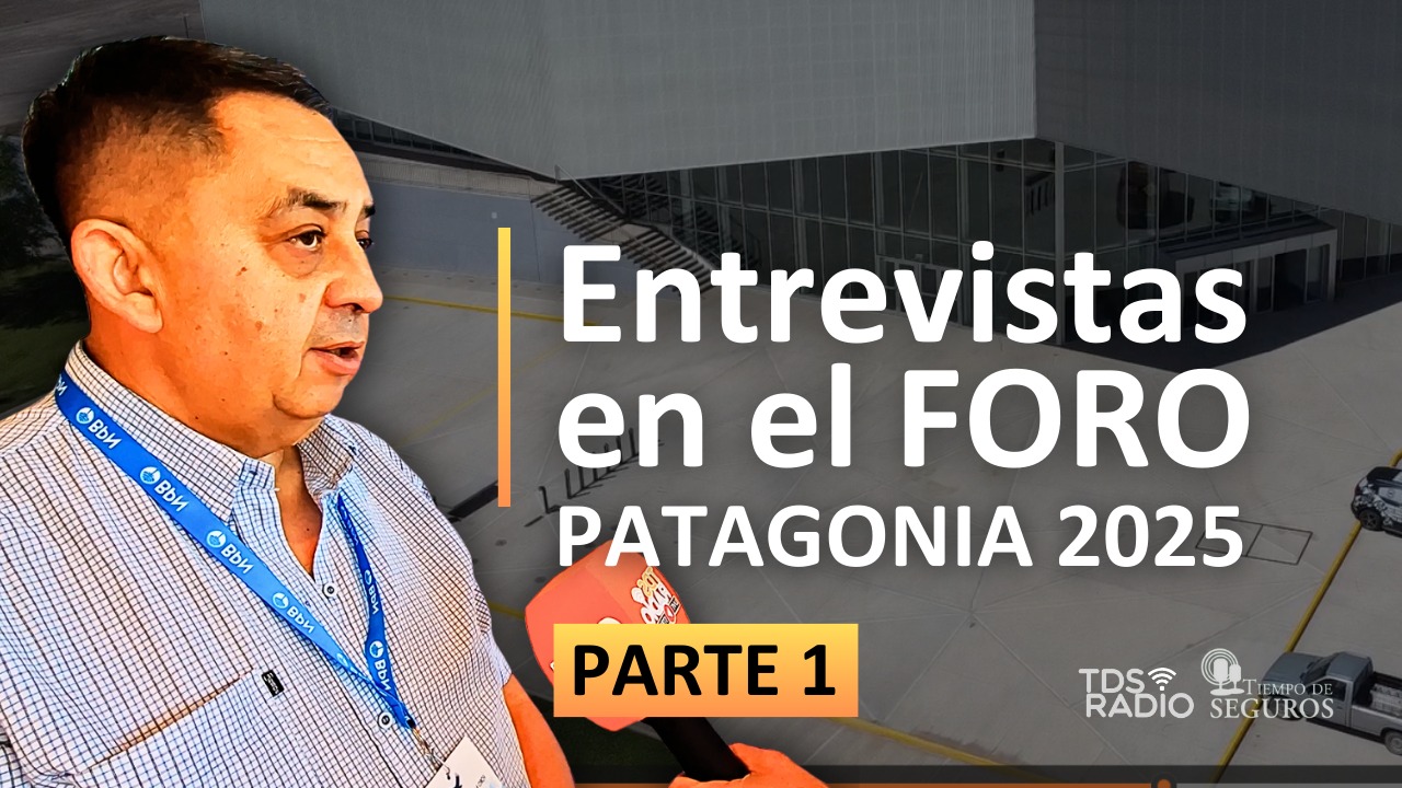 En nuestro paso por el Foro organizado por Apas Norpatagonia y Apas Surpatagonia visitamos stands de las aseguradoras allí presentes y conversamos con muchos colegas productores.